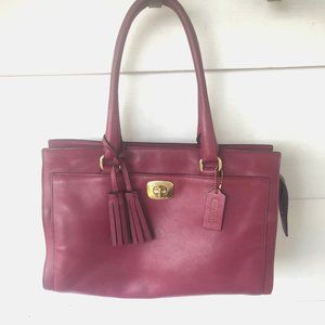 Coach Legacy Chelsea Carryall Deep Port